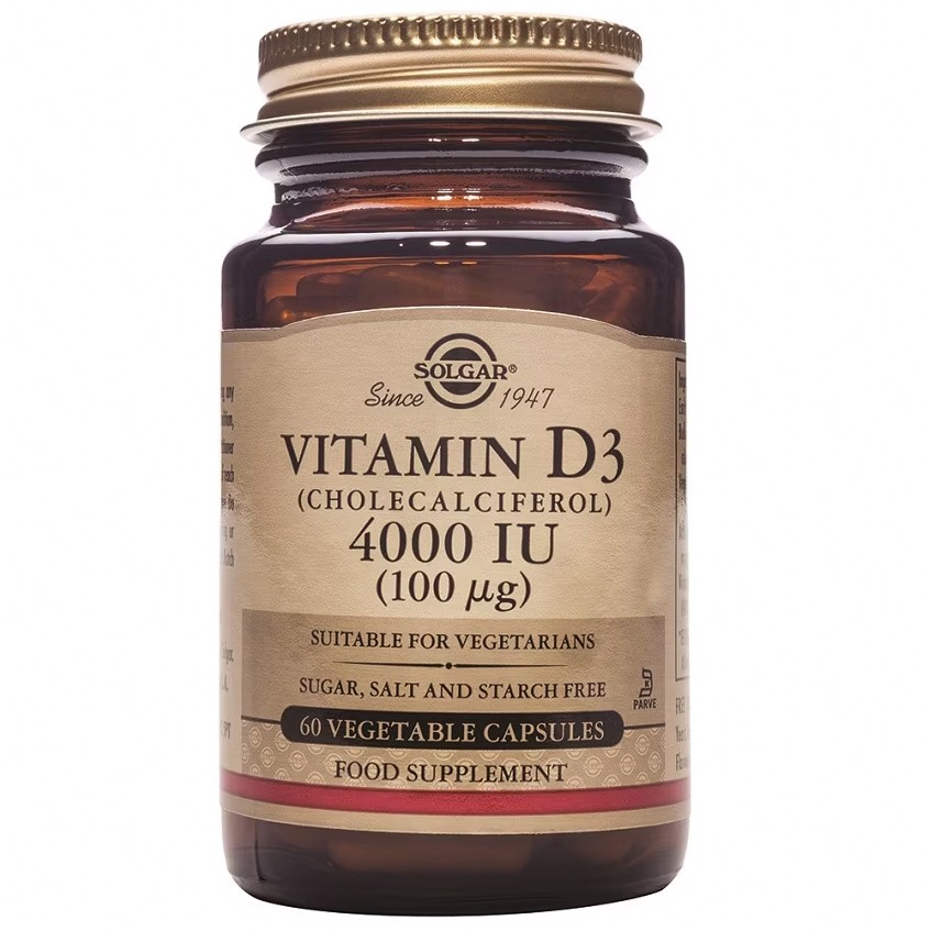 Solgar Vitamina d3 4000ui 100mcg 60 cápsulas Solgar Vitamina d3 4000ui 100mcg 60 cápsulas