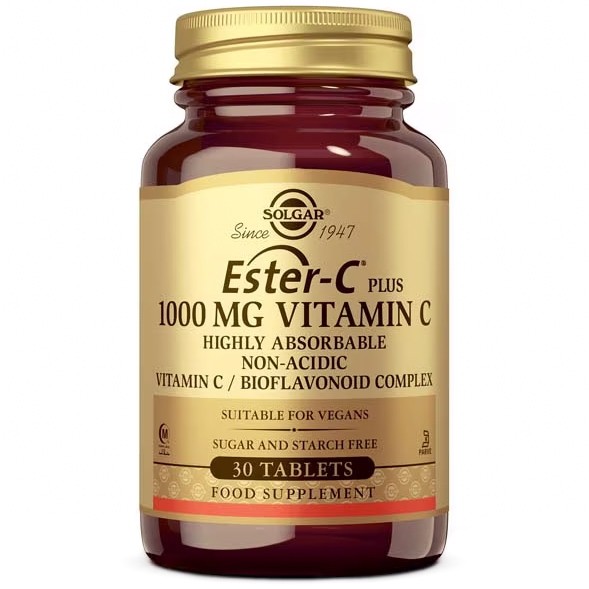 Solgar Ester-C plus 1000mg 30 comprimidos Solgar Ester-C plus 1000mg 30 comprimidos