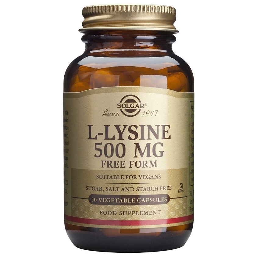 Solgar L-Lisina 1000mg 50 comprimidos Solgar L-Lisina 1000mg 50 comprimidos