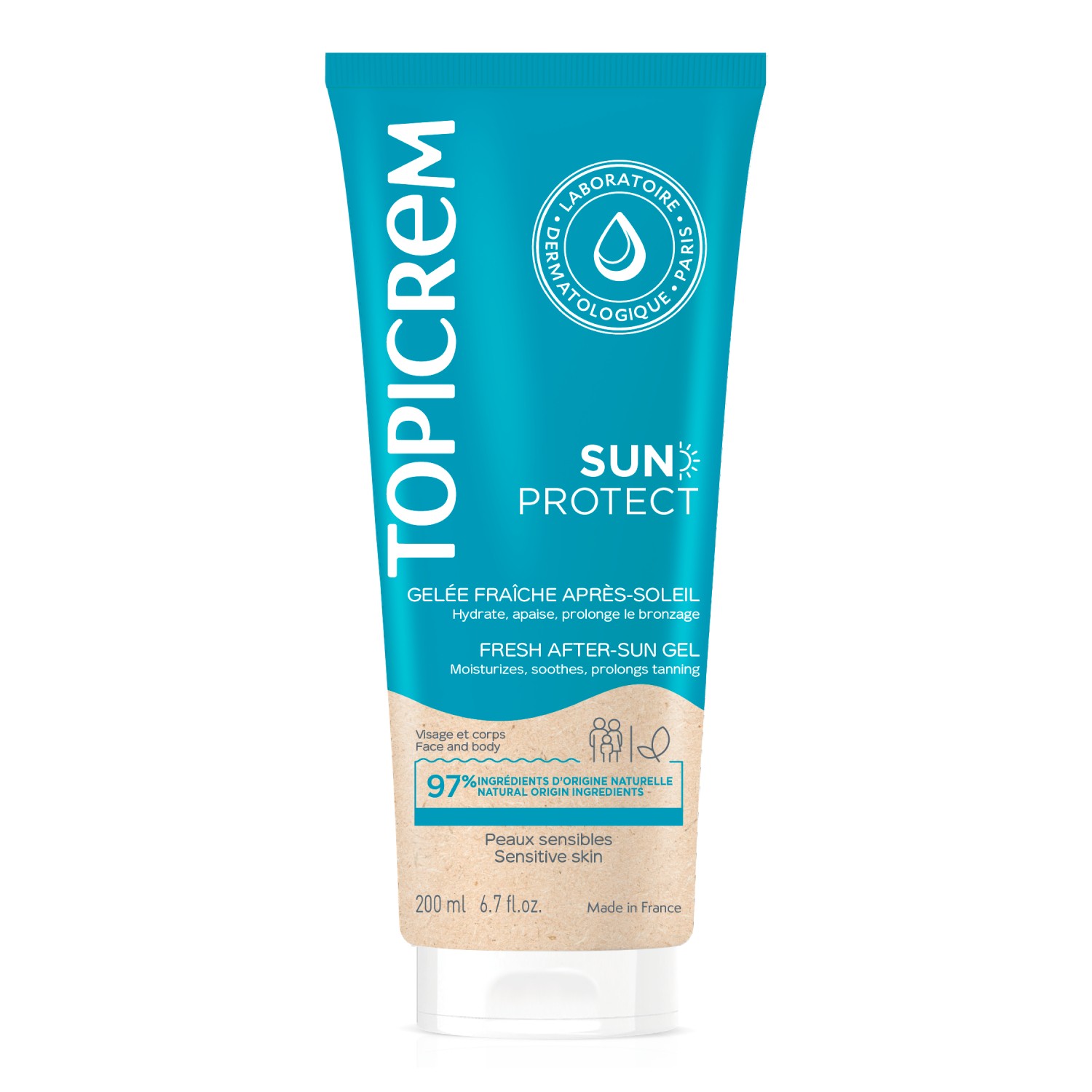 Topicrem Sun Protect After-Sun Gel 200 ml Topicrem Sun Protect After-Sun Gel 200 ml