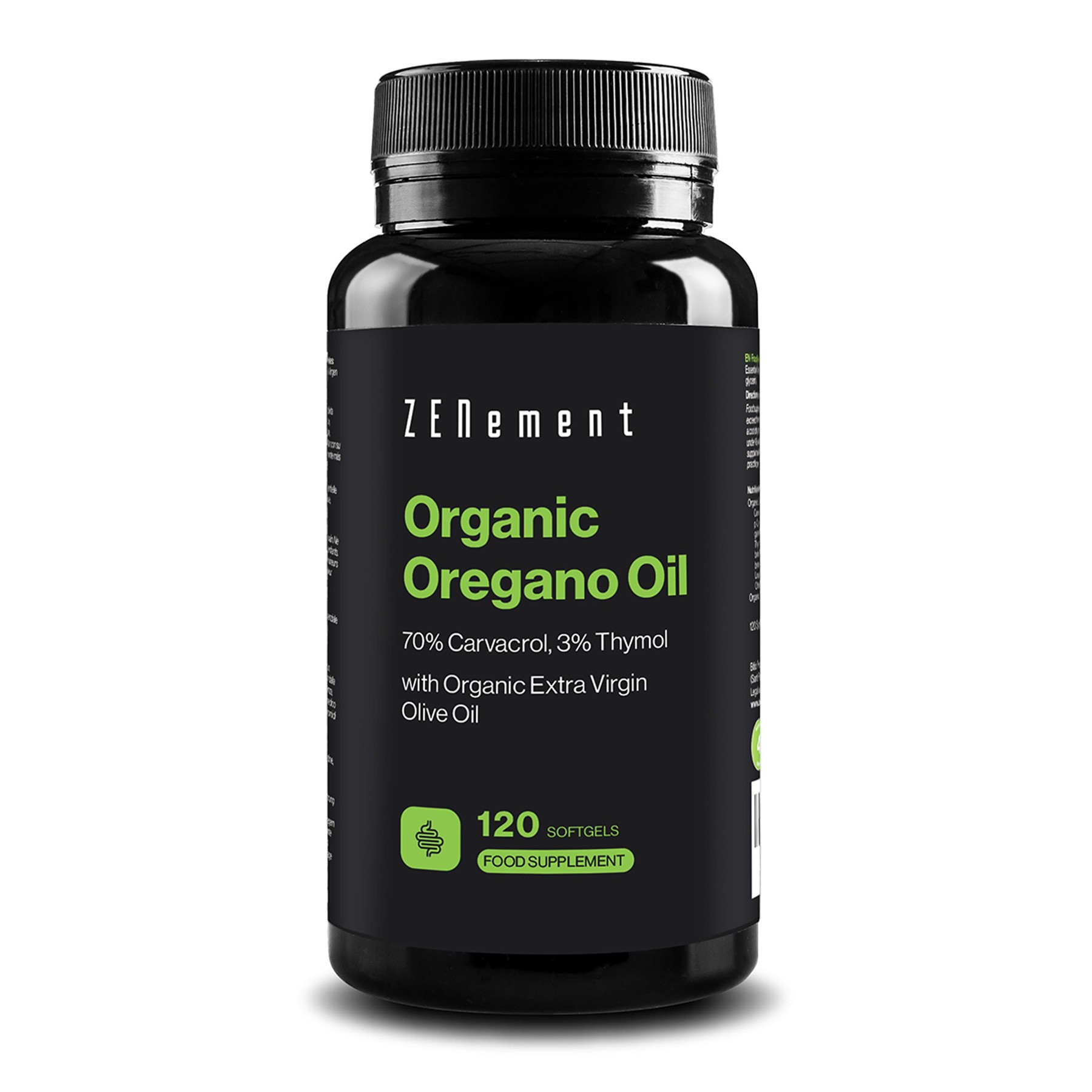 Zenement aceite de orégano ecológico 120 cápsulas Zenement aceite de orégano ecológico 120 cápsulas
