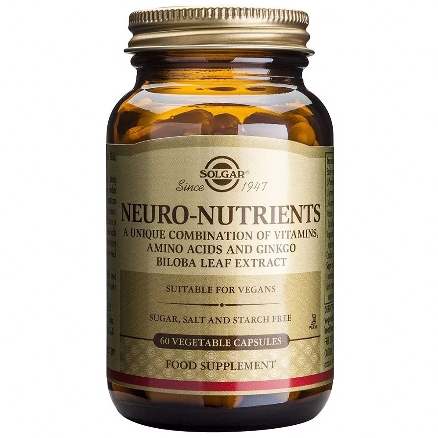 Solgar Neuro nutrientes 60 cápsulas Solgar Neuro nutrientes 60 cápsulas