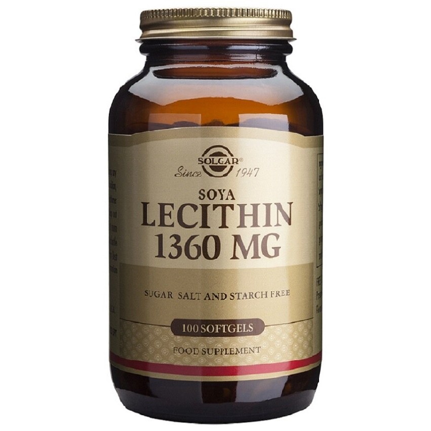 Solgar Lecitina 1360mg 100 cápsulas Solgar Lecitina 1360mg 100 cápsulas