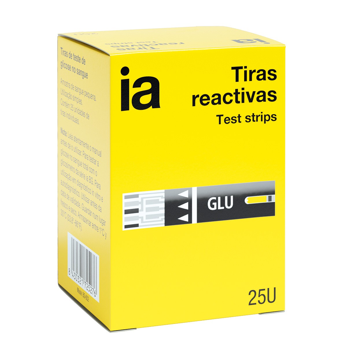 Interapothek tiras reactivas 25unidades Interapothek tiras reactivas 25unidades