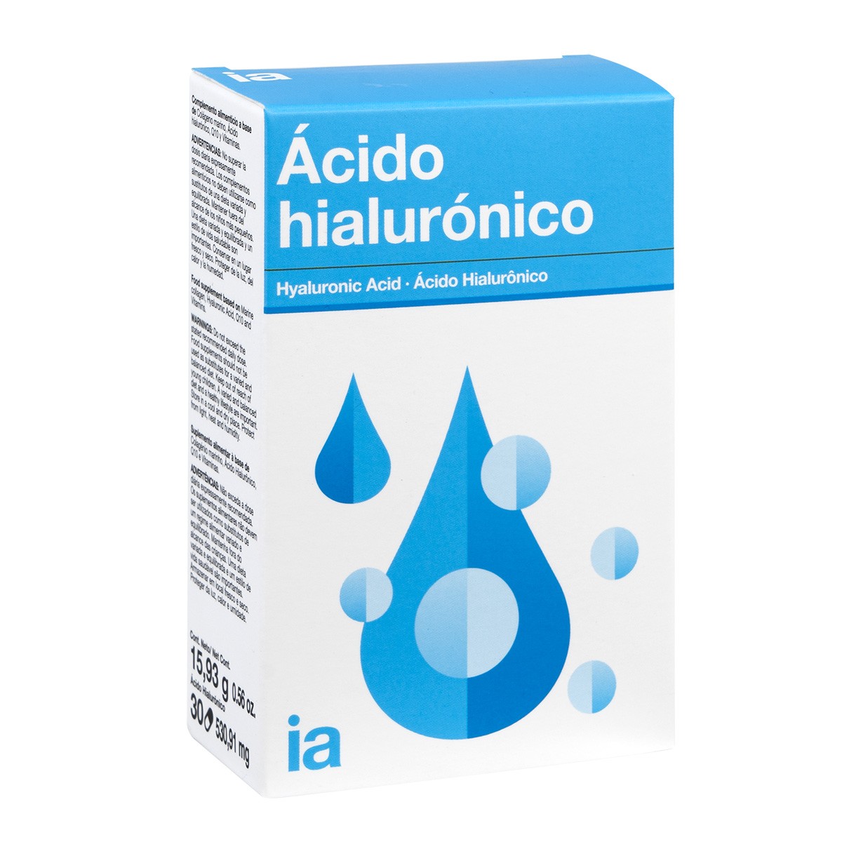 Interapothek Ácido hialurónico con coenzima Q10 30 cápsulas