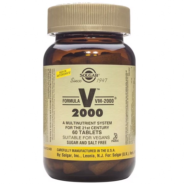 Solgar Fórmula VM-2000 60 comprimidos