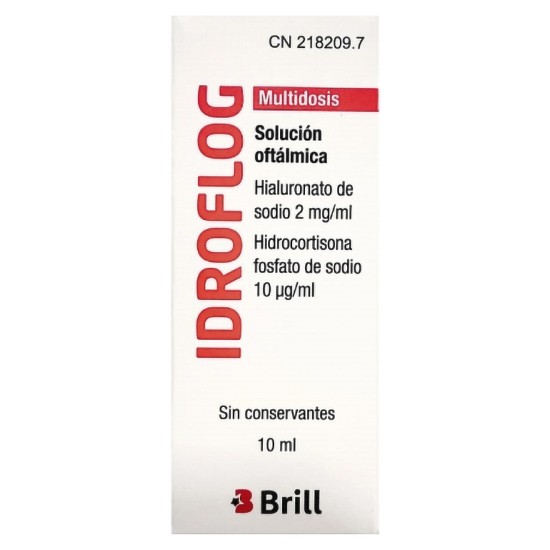 Idroflog Solución Oftálmica Multidosis 10 ml Idroflog Solución Oftálmica Multidosis 10 ml