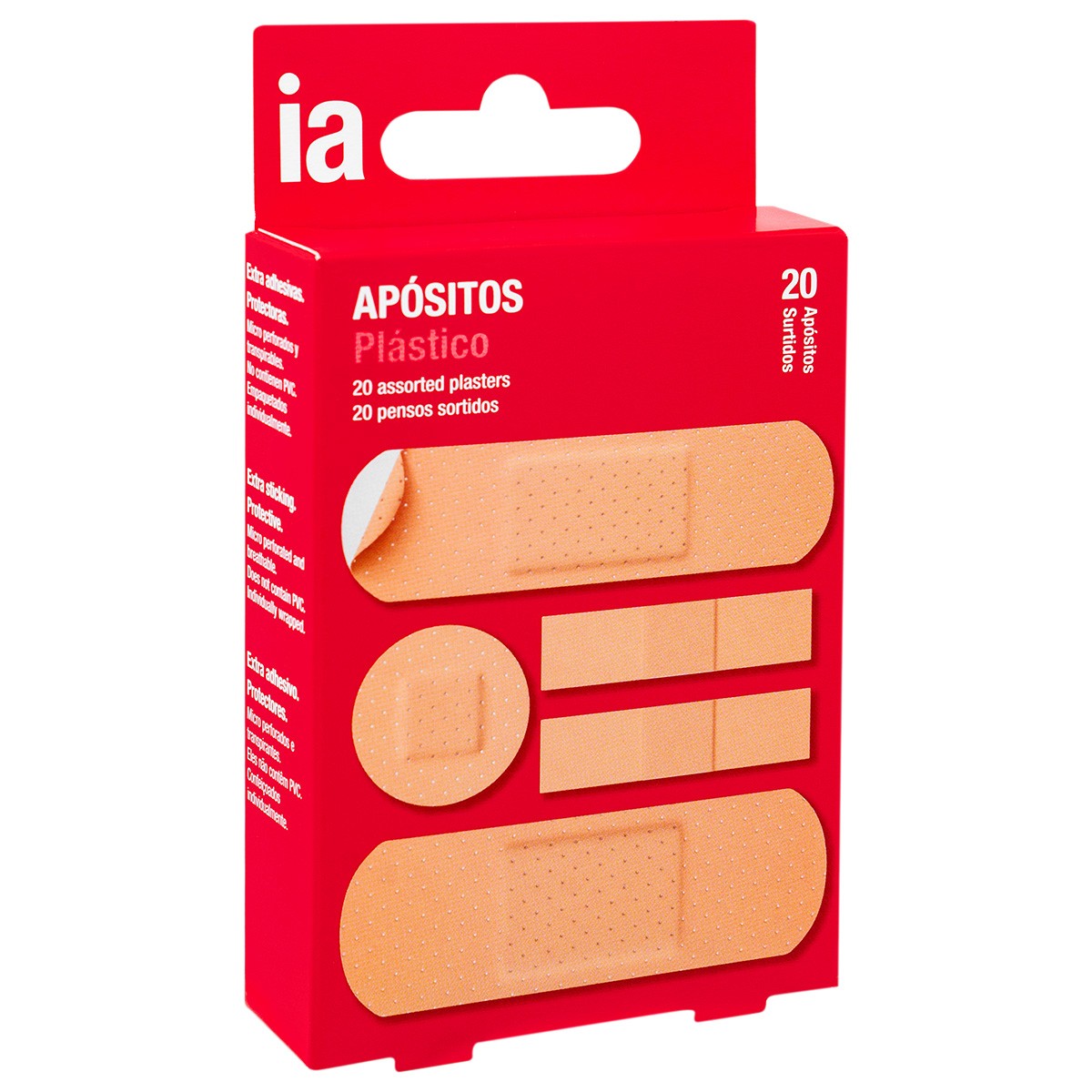 Interapothek apósitos plástico surtido 20u Interapothek apósitos plástico surtido 20u