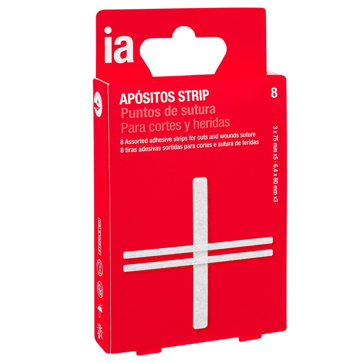 Interapothek puntos de sutura surtido 8uds Interapothek puntos de sutura surtido 8uds