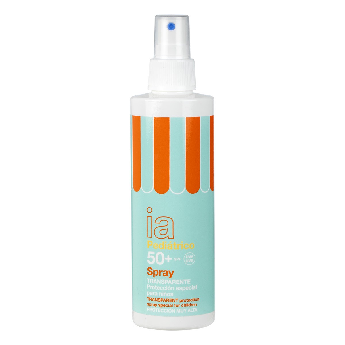 Interapothek solar spray niño transparente 50+ 200ml Interapothek solar spray niño transparente 50+ 200ml