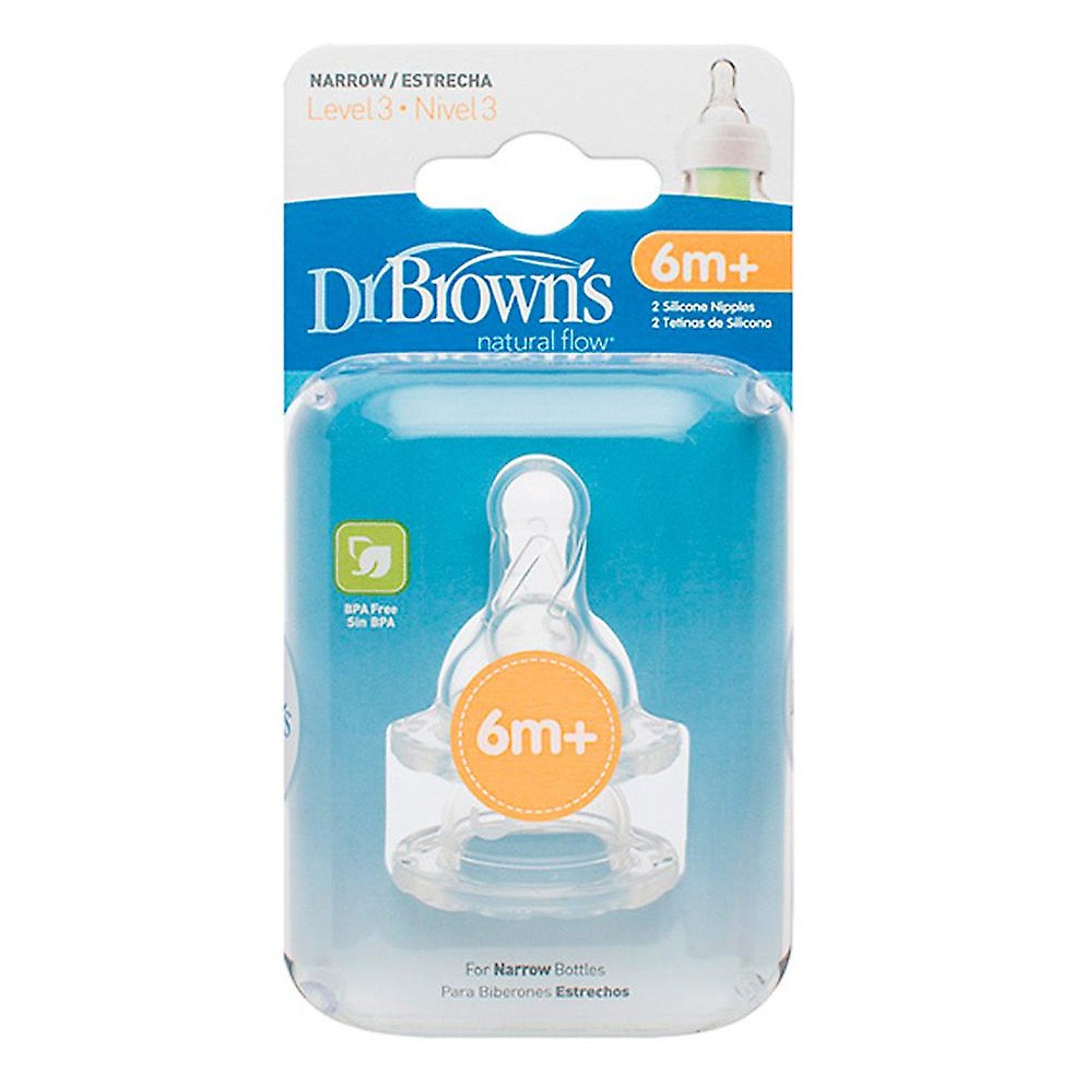 Dr.Brown's tetina options +6 meses 2u Dr.Brown's tetina options +6 meses 2u