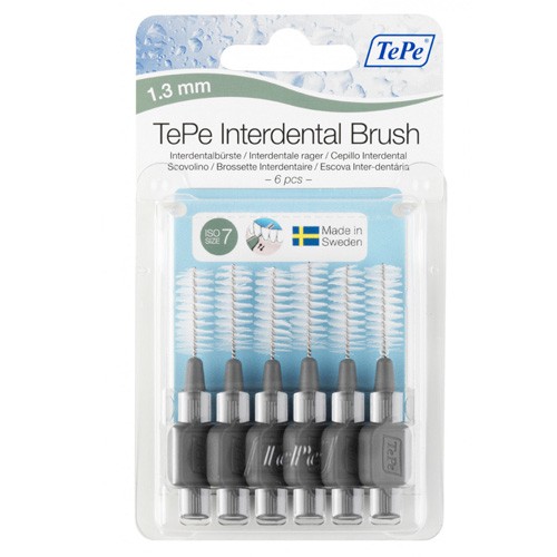 Tepe interdental 1,3mm gris 6u Tepe interdental 1,3mm gris 6u