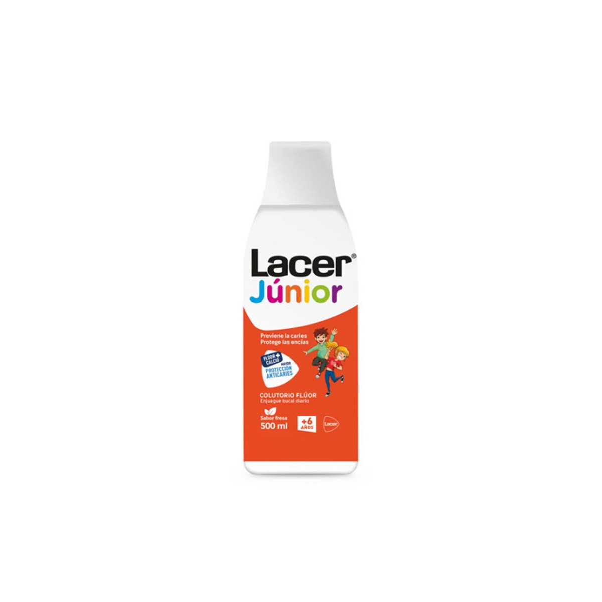 Lacer colutorio flúor fresa 0,05% 500ml Lacer colutorio flúor fresa 0,05% 500ml
