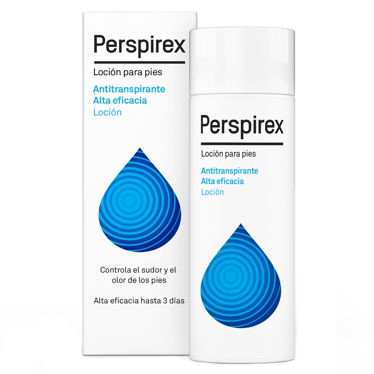 Perspirex locion antitranspirable para pies 100ml Perspirex locion antitranspirable para pies 100ml