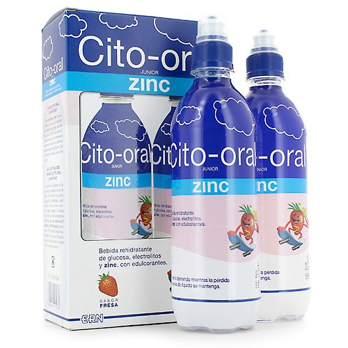 CITO-ORAL JUNIOR ZINC 2X500ML.