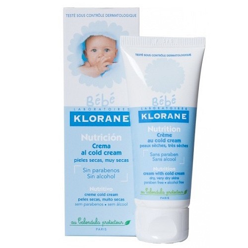 Klorane Bebé crema nutritiva al cold cream 40ml Klorane Bebé crema nutritiva al cold cream 40ml