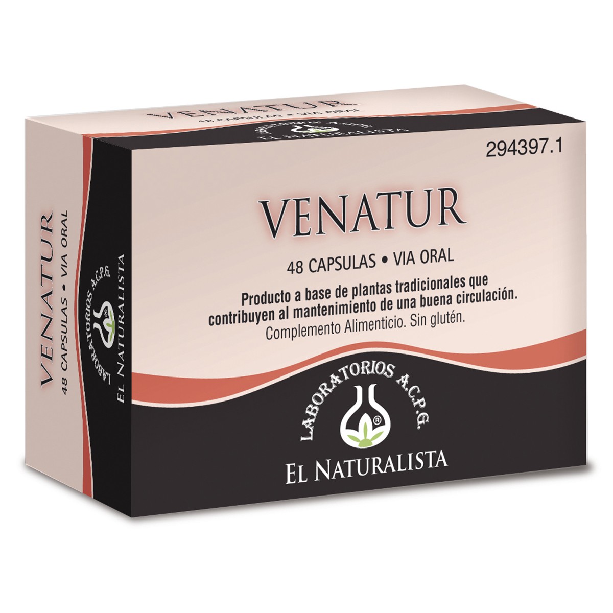 El Naturalista Venatur 48 cápsulas 375mg El Naturalista Venatur 48 cápsulas 375mg