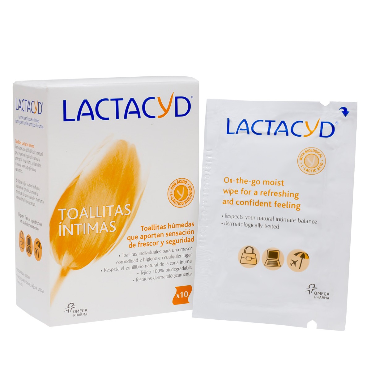 Lactacyd intimo toallitas 10uds