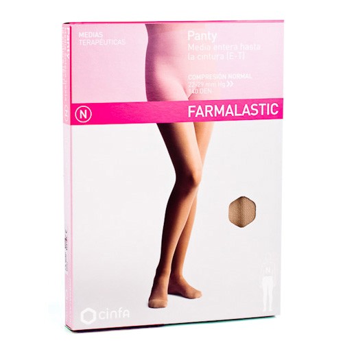 PANTY FARMALASTIC NORMAL BEIGE T/R. PLUS