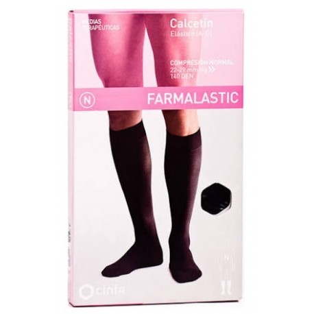 CALCETIN FARMALASTIC NEGRO TALLA PEQUEÑA CALCETIN FARMALASTIC NEGRO TALLA PEQUEÑA