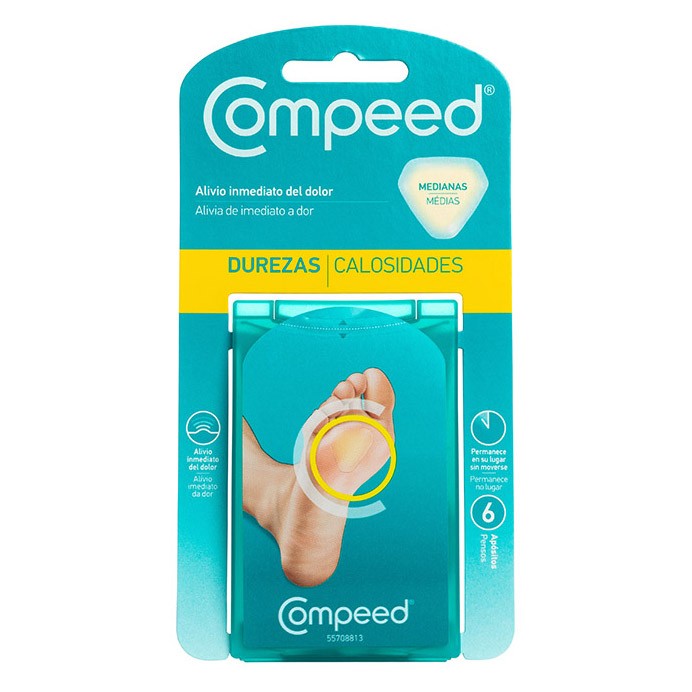 Compeed durezas mediano 6 apositos Compeed durezas mediano 6 apositos