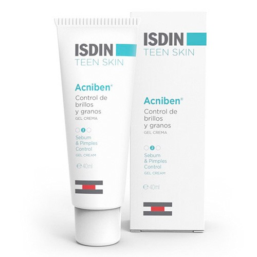 Isdin Acniben control brillo gel crema 40ml