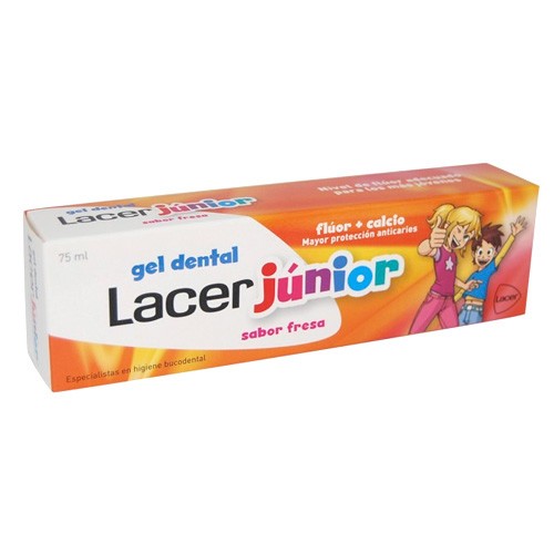 Lacer junior gel dental fresa 75ml Lacer junior gel dental fresa 75ml