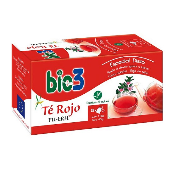 Bio3 te rojo ecológico 25 bolsitas Bio3 te rojo ecológico 25 bolsitas