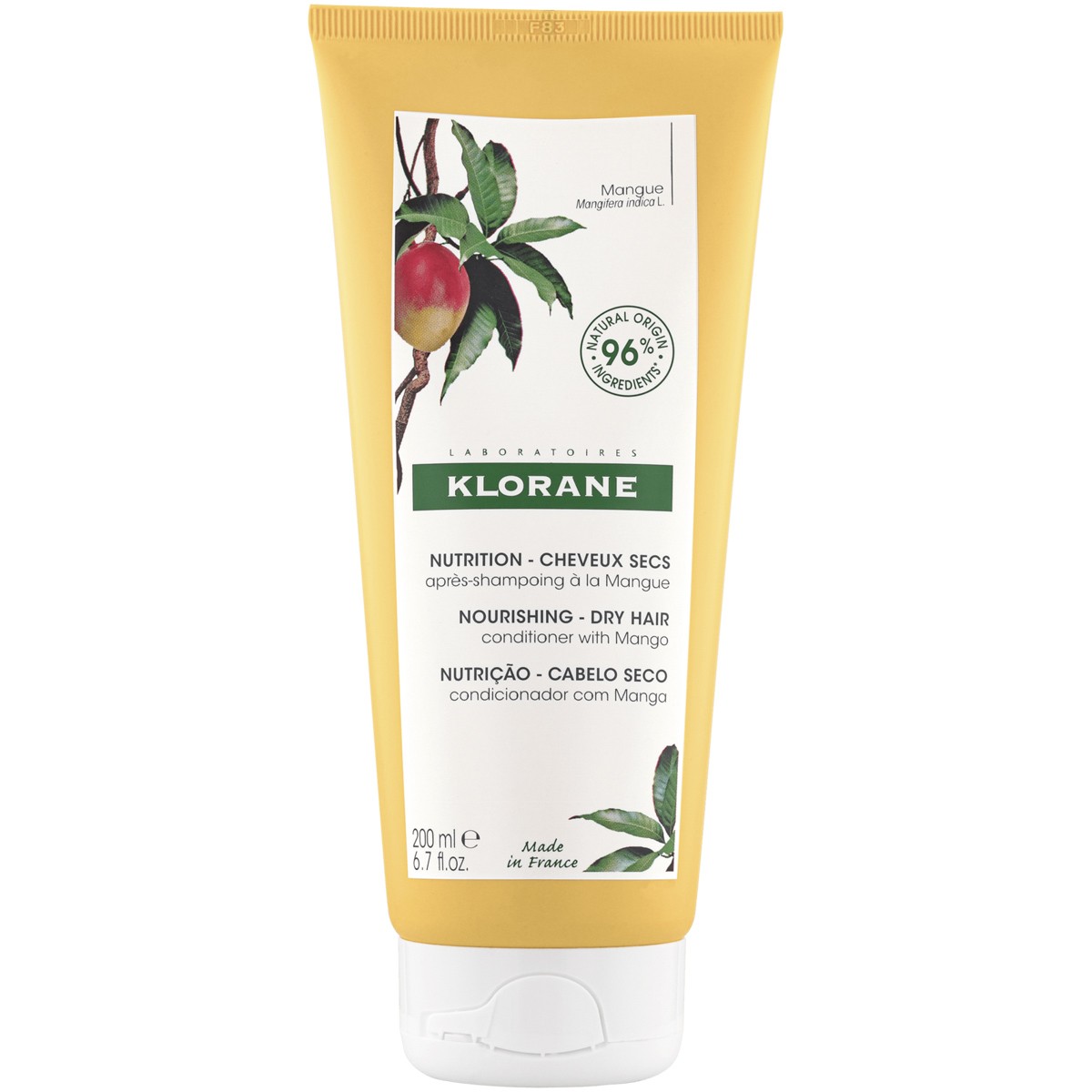 Klorane acondicionador al mango 200ml Klorane acondicionador al mango 200ml