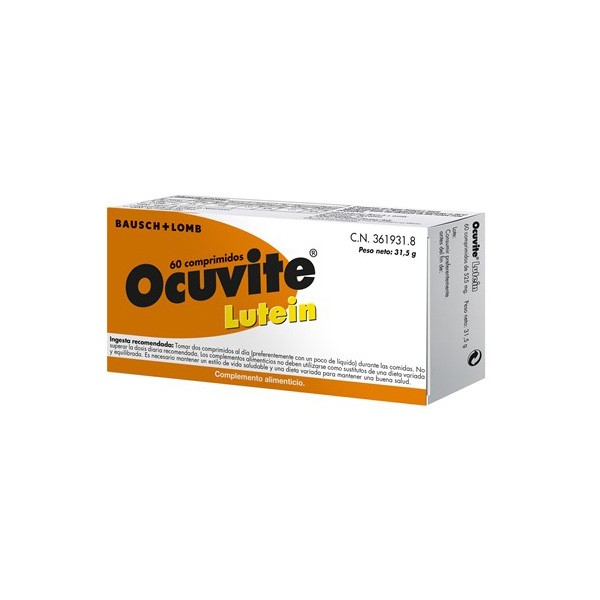 Ocuvite Lutein 60 comprimidos Ocuvite Lutein 60 comprimidos