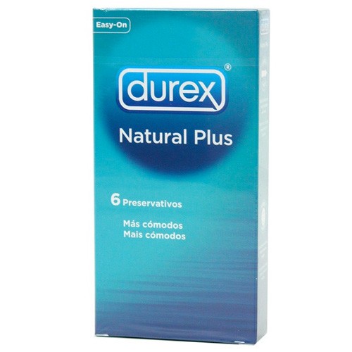 Durex preservativos Natural Plus easy on 6u Durex preservativos Natural Plus easy on 6u