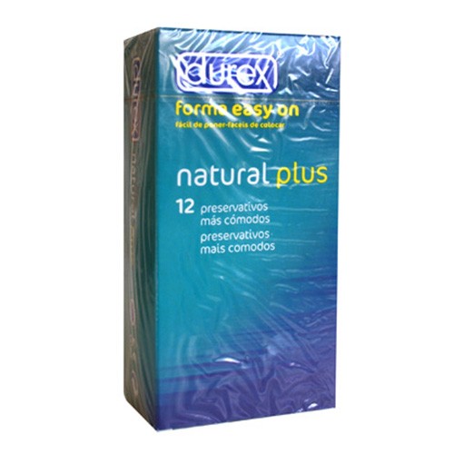 Durex preservativos Natural Plus easy on 12u Durex preservativos Natural Plus easy on 12u