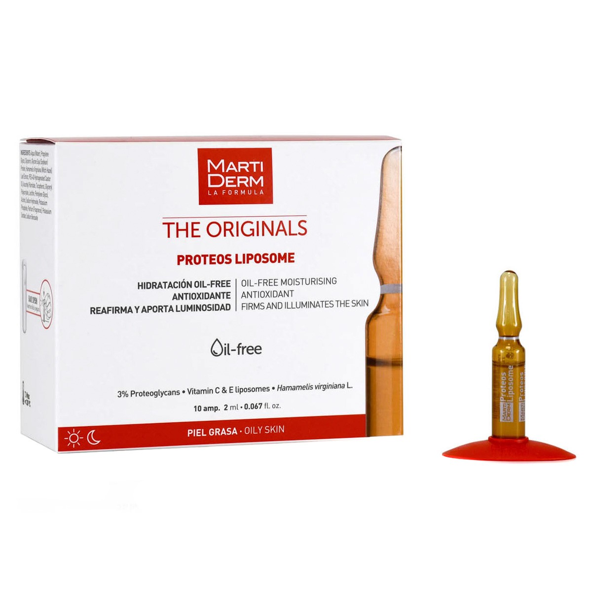 MartiDerm The Originals Proteos Liposome 10 ampollas