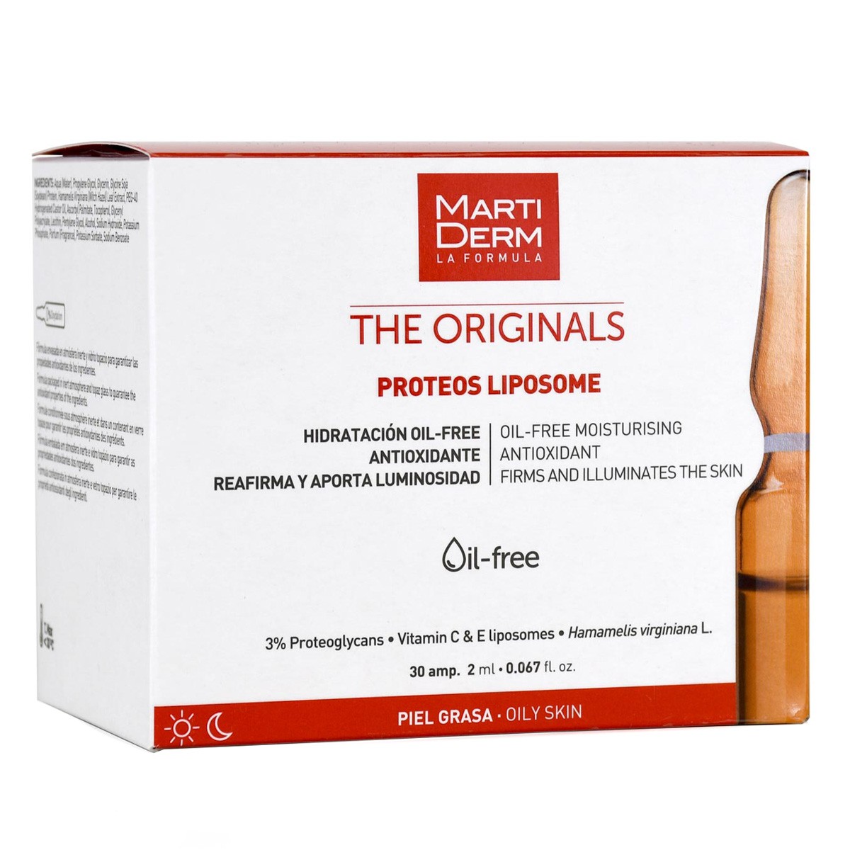 MartiDerm The Originals Proteos Liposome 30 ampollas