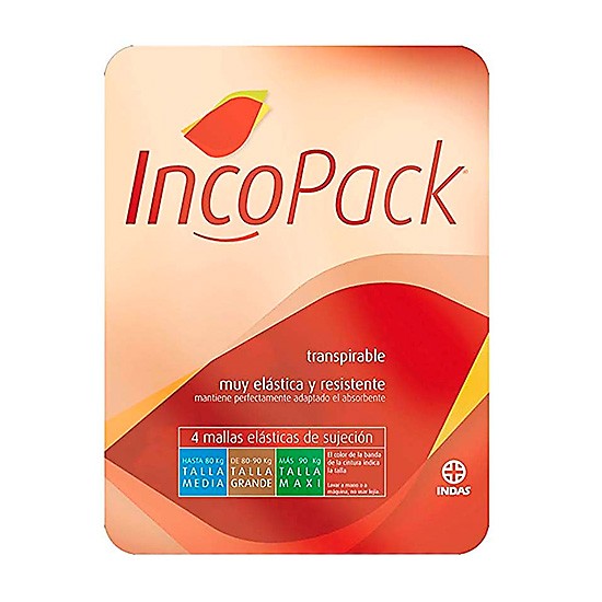 INCOPACK BRAGA ELASTICA T/GRANDE 4UND. INCOPACK BRAGA ELASTICA T/GRANDE 4UND.