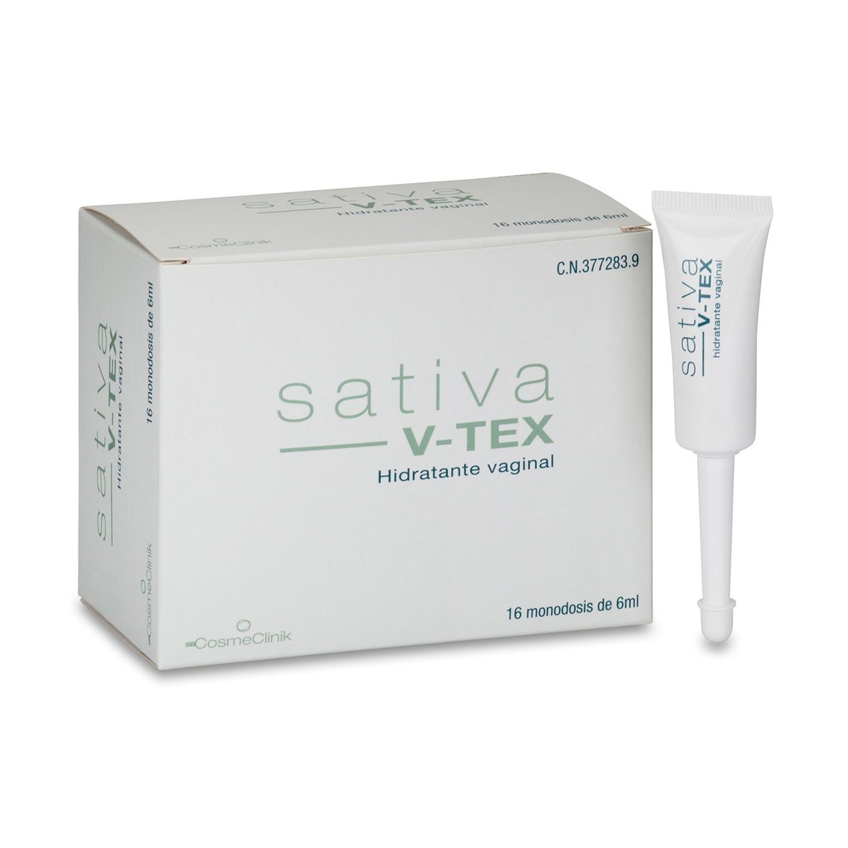 Sativa v-tex hidratante vaginal 16x6 ml Sativa v-tex hidratante vaginal 16x6 ml