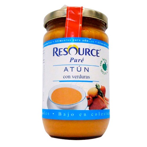 Resource Puré de atún con verduras 300 gr. Resource Puré de atún con verduras 300 gr.