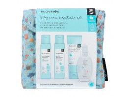 Suavinex Baby Care Essential set de viaje tela azul