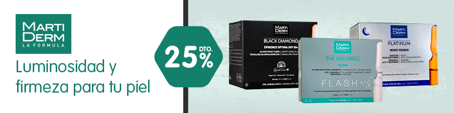 25% descuento en Martiderm