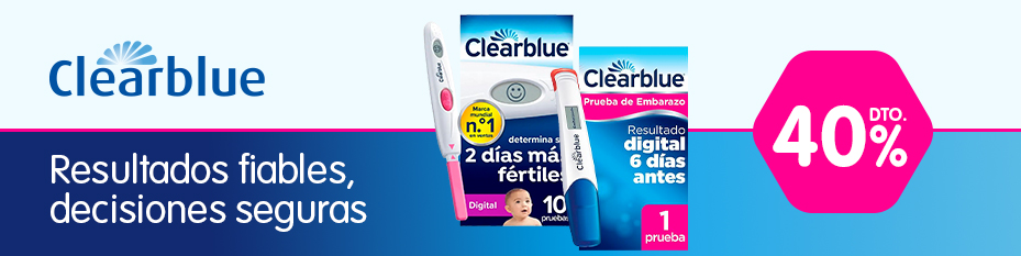 40% de descuento en Clearblue