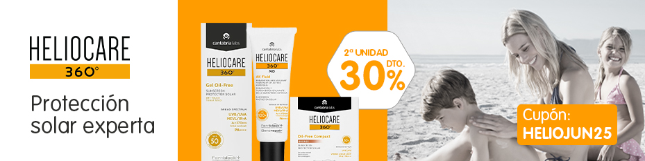 Heliocare: 30% de dto en la segunda unidad