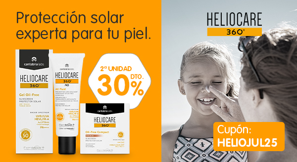 Heliocare: 30% de dto en la segunda unidad