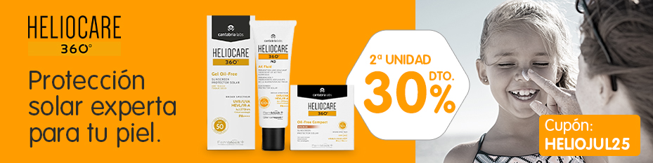 Heliocare: 30% de dto en la segunda unidad