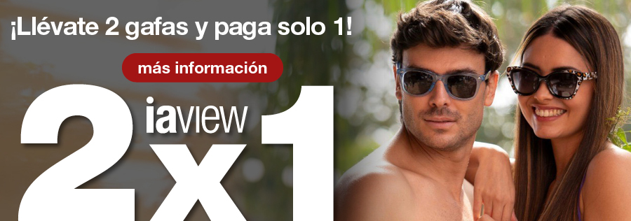 2x1 en Gafas de sol IAVIEW