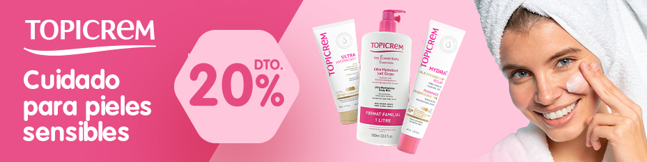 20% de descuento en Topicrem